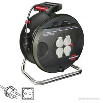 Brennenstuhl KMR Cable Reel with FM Radio