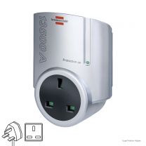 Brennenstuhl Surge Protected Adapter