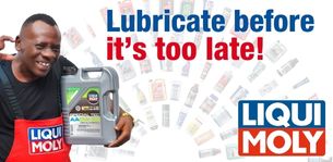 Lubricate before it's too late with Liqui Moly.'