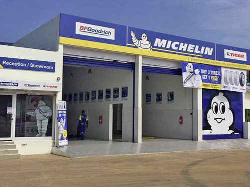 Our new tyre centre in Tema is now open.